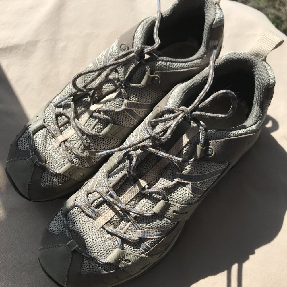 Merrell hiking athletic hiking shoes. Women’s size 10 Grey